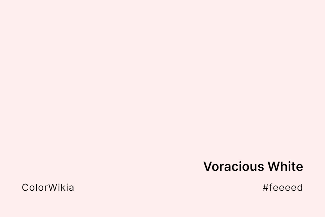 Voracious White Color – #feeeed: Codes and Complete Breakdown