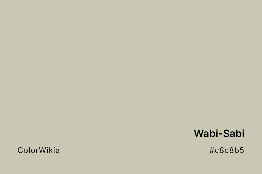 Wabi-Sabi Color – #c8c8b5: Codes and Complete Breakdown