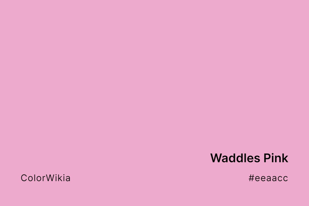 Waddles Pink Color – #eeaacc: Codes and Complete Breakdown