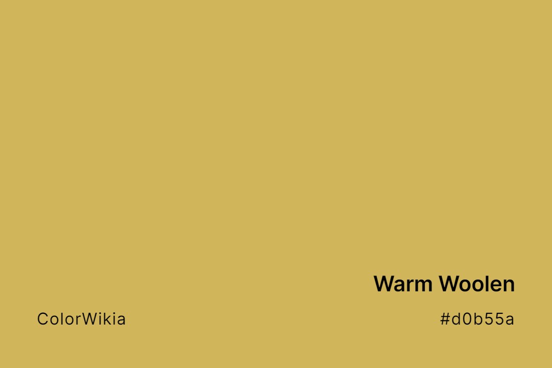 warm woolen color d0b55a