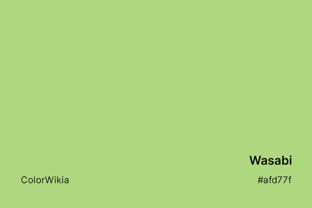 Wasabi Color – #afd77f: Codes and Complete Breakdown