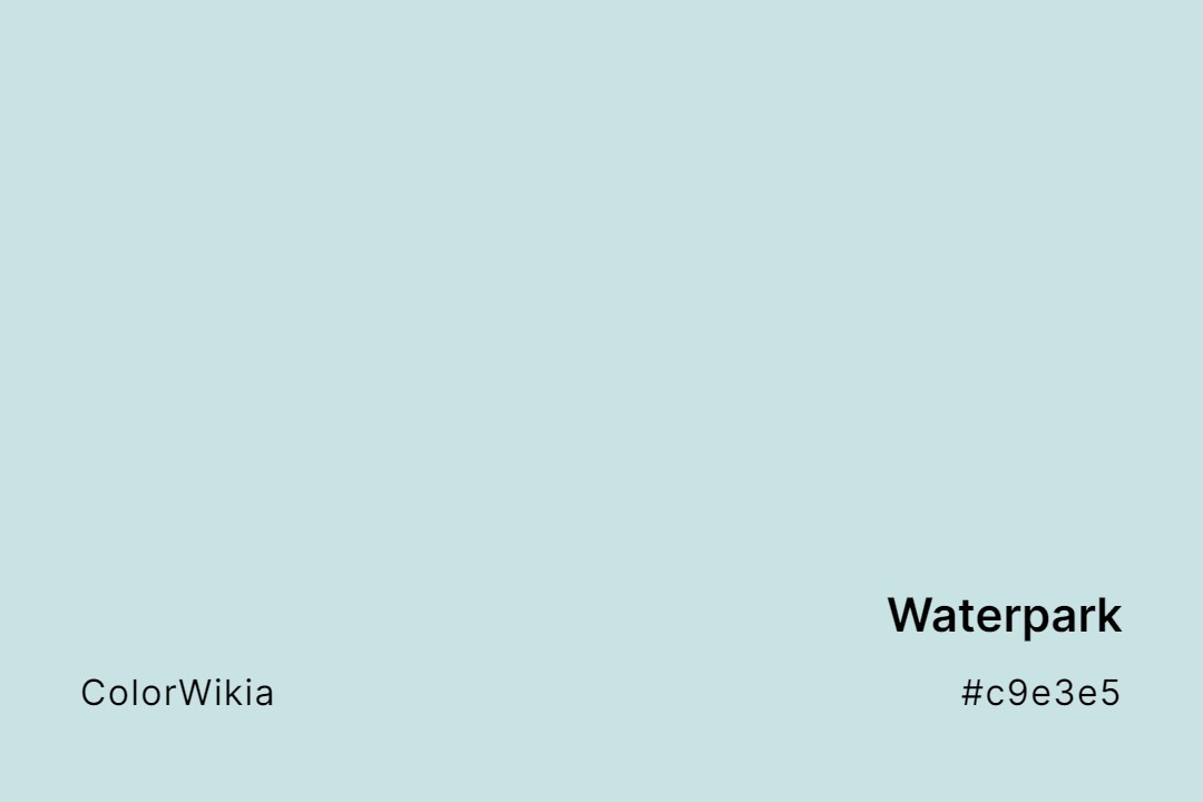 Waterpark Color – #c9e3e5: Codes and Complete Breakdown