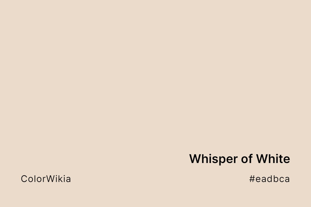 Whisper of White Color – #eadbca: Codes and Complete Breakdown
