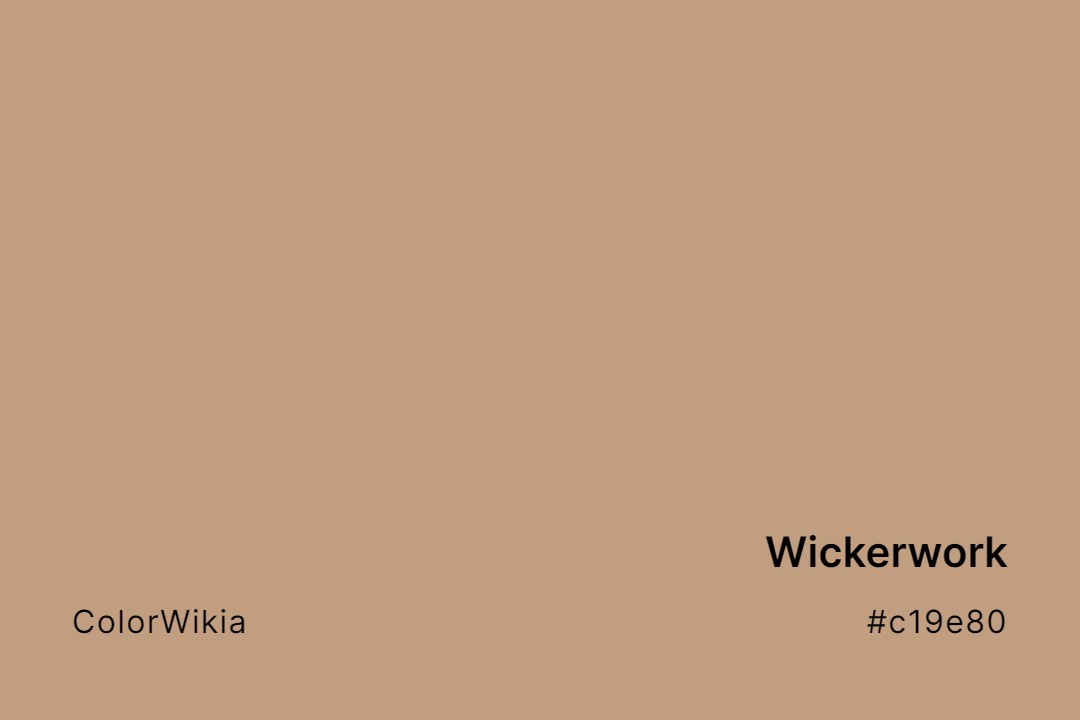 Wickerwork Color – #c19e80: Codes and Complete Breakdown