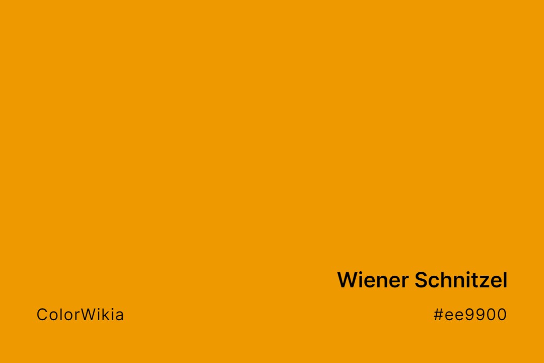 Wiener Schnitzel Color – #ee9900: Codes and Complete Breakdown
