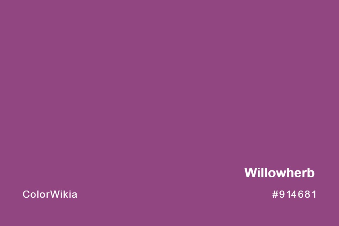 Willowherb Color – #914681: Codes and Complete Breakdown