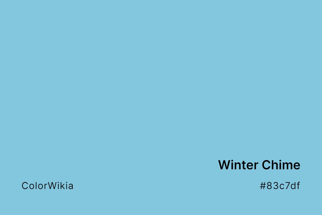 Winter Chime Color – #83c7df: Codes and Complete Breakdown