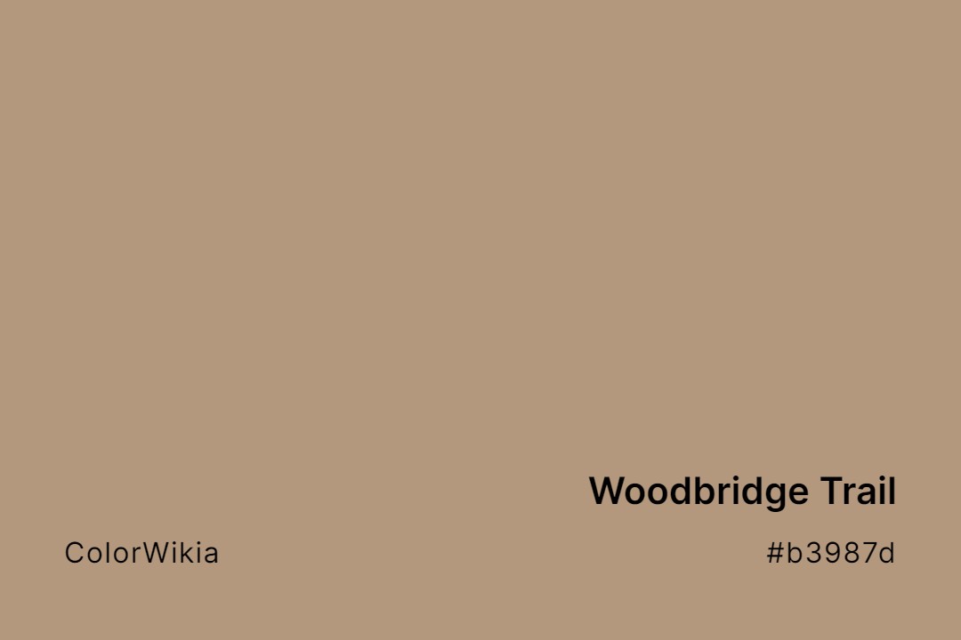 Woodbridge Trail Color – #b3987d: Codes and Complete Breakdown