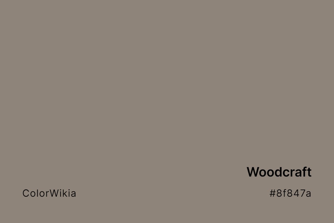 Woodcraft Color – #8f847a: Codes and Complete Breakdown