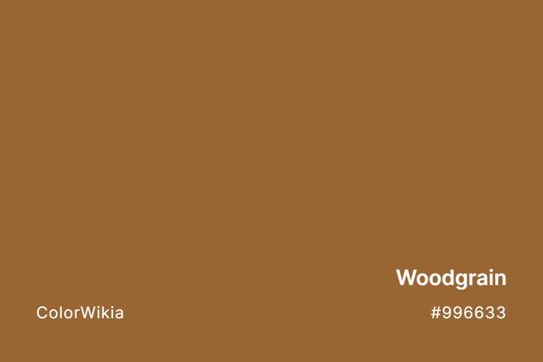 Woodgrain Color – #996633: Codes and Complete Breakdown