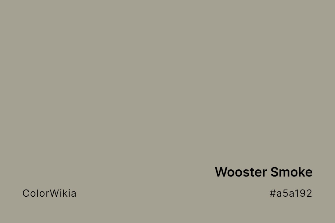 wooster smoke color a5a192