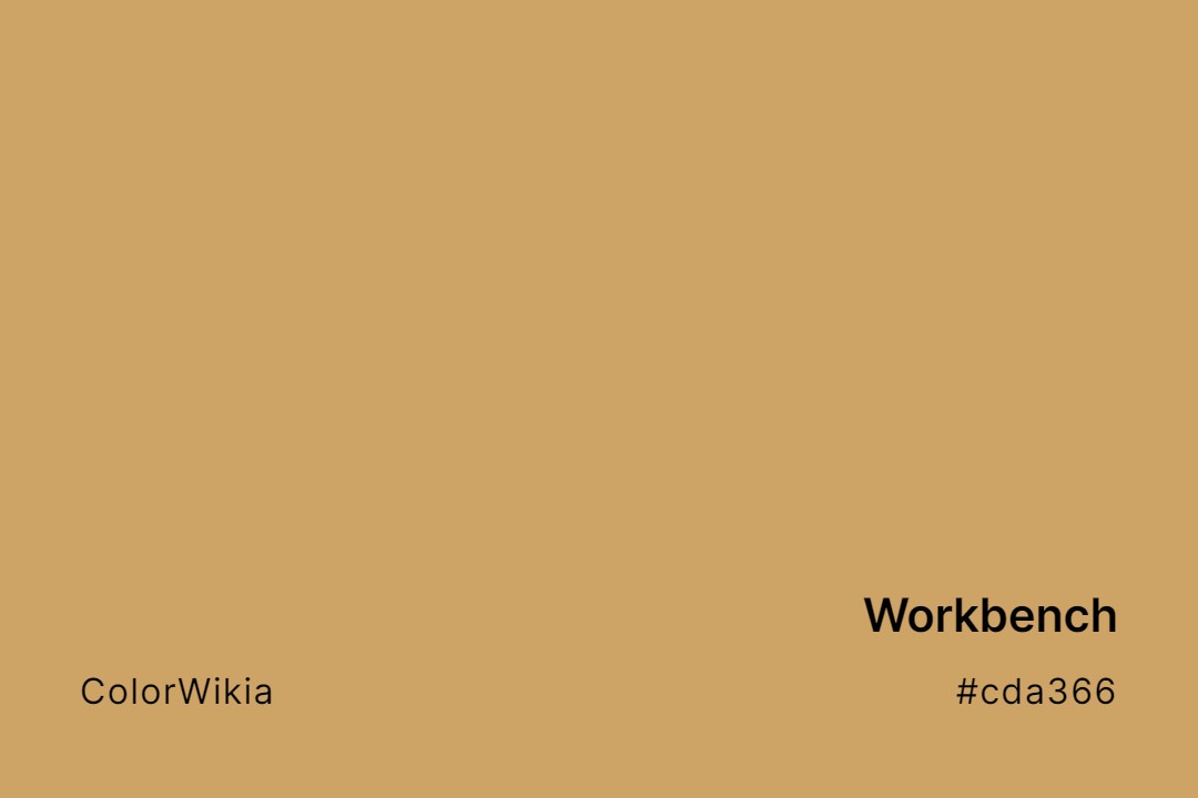 Workbench Color – #cda366: Codes and Complete Breakdown