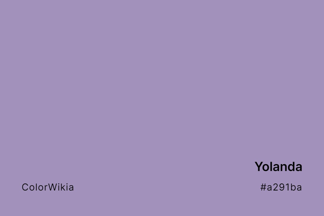 Yolanda Color – #a291ba: Codes and Complete Breakdown