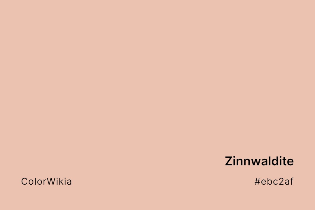 Zinnwaldite Color – #ebc2af: Codes and Complete Breakdown
