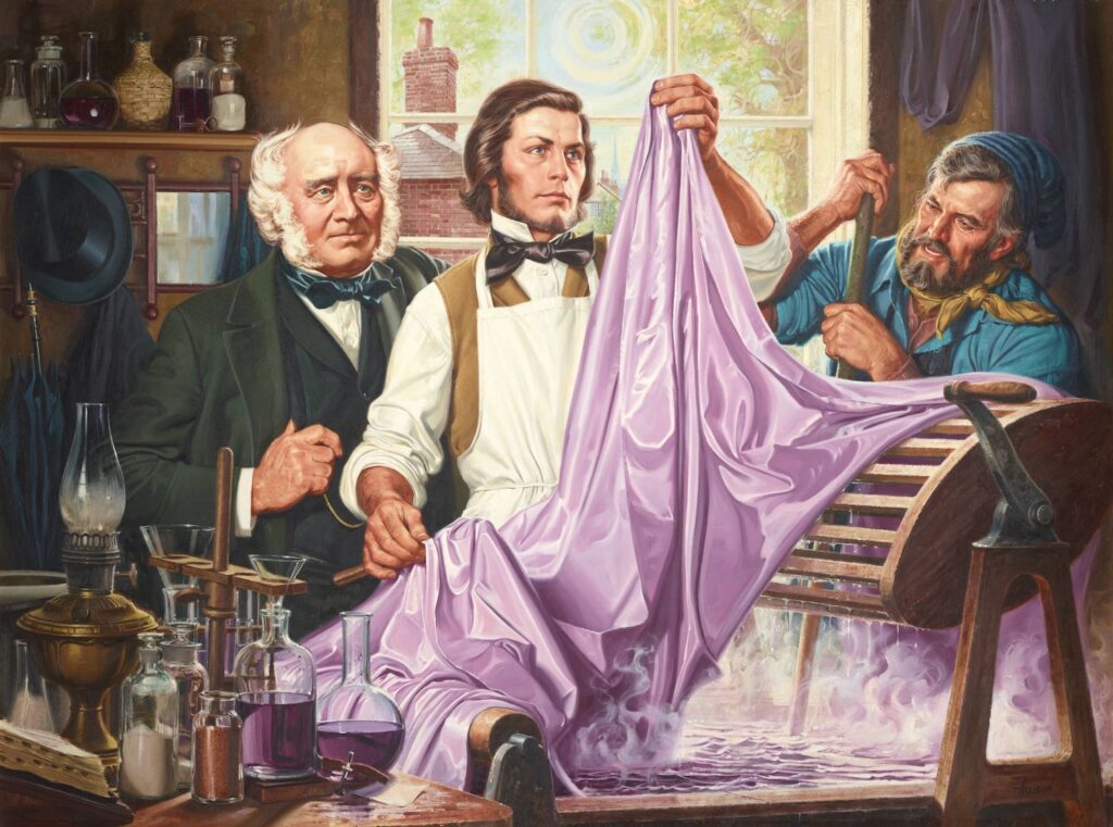 mauve color shades history